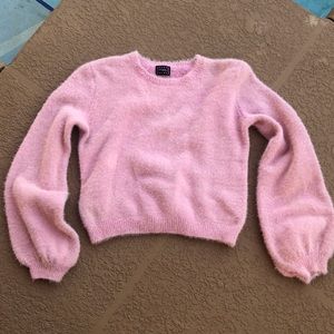 Rhapsody Cropped Sweater Sz S